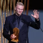 Erling Haaland Meraih Gerd Mueller Trophy pada Acara Ballon d'Or 2023