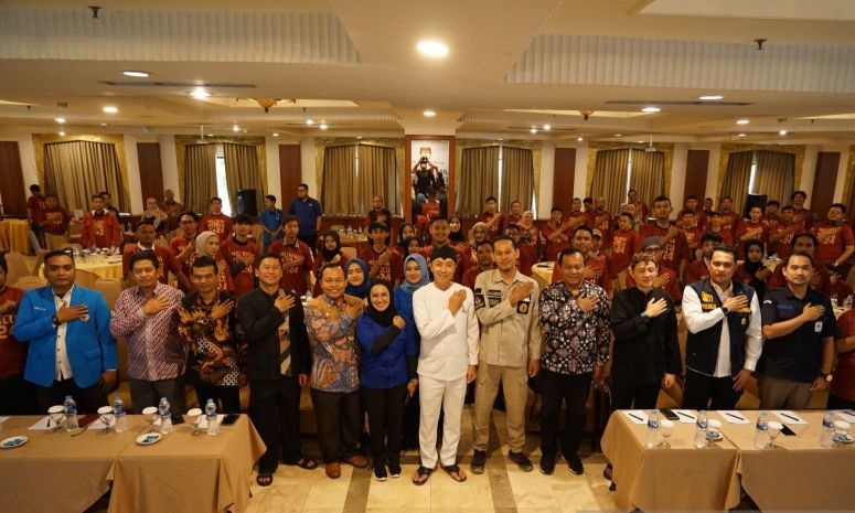 KPU Berkolaborasi dengan Dispora dalam Sosialisasi Tahapan Pemilu kepada Generasi Milenial