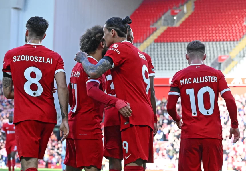 Liverpool Terus Bersaing di Papan Atas Setelah Menang 3-0 atas Nottingham