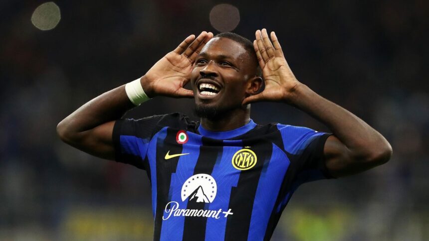 Marcus Thuram Cetak Gol Penentu, Antar Inter Milan Kalahkan AS Roma