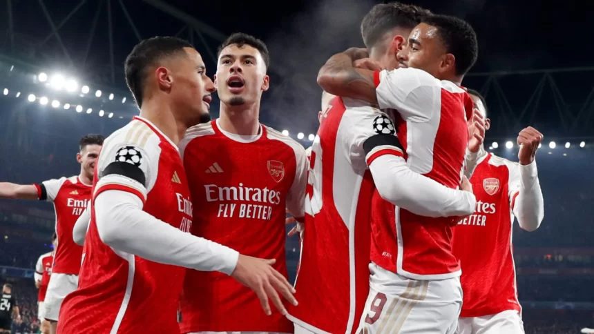 Arsenal Memastikan Tempat di 16 Besar dengan Kemenangan 6-0 Atas Lens