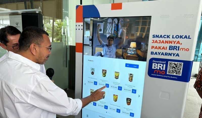 BUMN Menyediakan Vending Machine sebagai Dukungan untuk UMKM