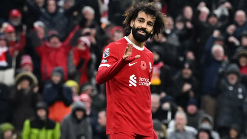 Brilian! Mohamed Salah Cetak 2 Gol, Bawa Liverpool Mendekat ke Puncak Klasemen