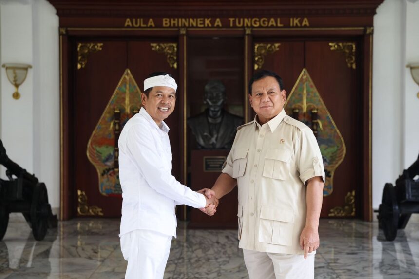 Dedi Mulyadi Konsisten Melaporkan Permasalahan Bangsa kepada Prabowo Subianto