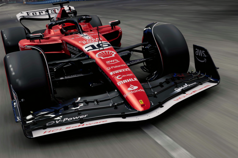 Ferrari Hadir dengan Desain Livery Khusus untuk Grand Prix Las Vegas