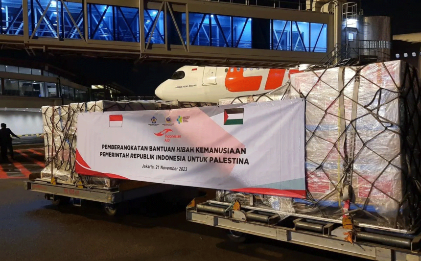 Indonesia Kirim Bantuan Kemanusiaan Ke-2 ke Palestina
