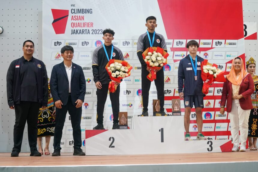 Menpora Memberikan Apresiasi atas Prestasi Peraihan Tiket Olimpiade Panjat Tebing