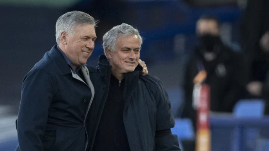 Pesan Mourinho kepada Ancelotti Hanya Orang Tak Waras yang Akan Meninggalkan Madrid