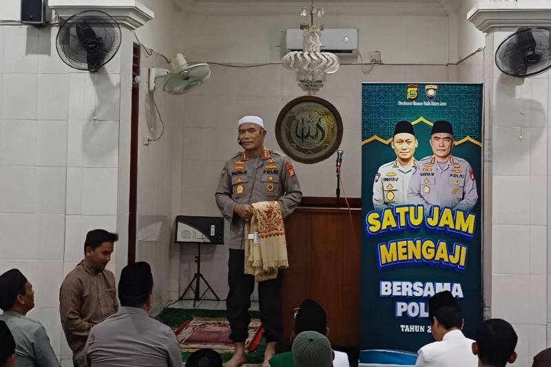 Polisi Himbau Jemaah Masjid Mewaspadai Berita Hoaks Menjelang Pemilu 2024