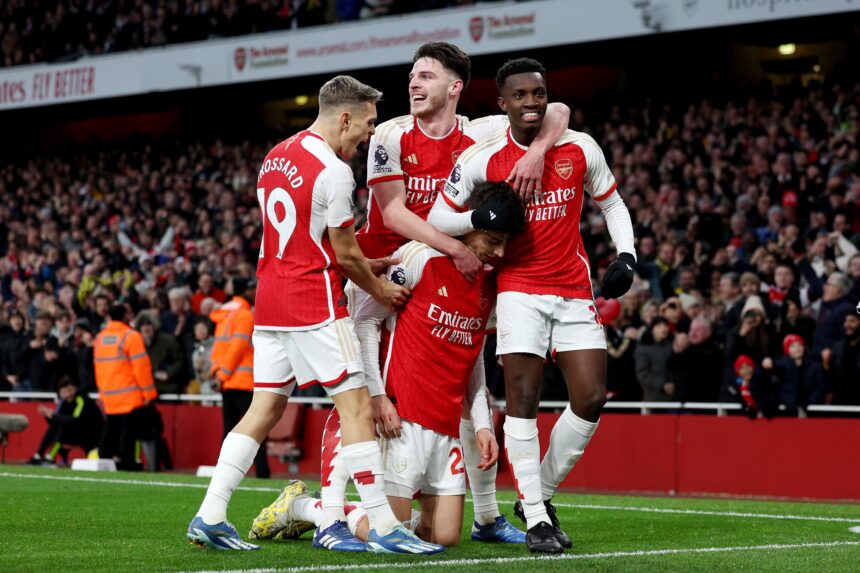 Arsenal Menempati Puncak Klasemen Usai Menaklukkan Brighton 2-0