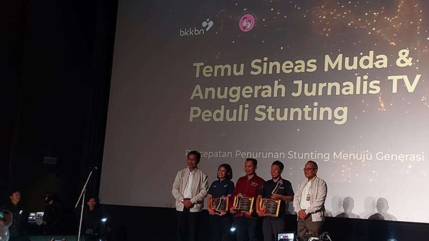 BKKBN Menghargai Jurnalis Televisi yang Peduli terhadap Isu Stunting