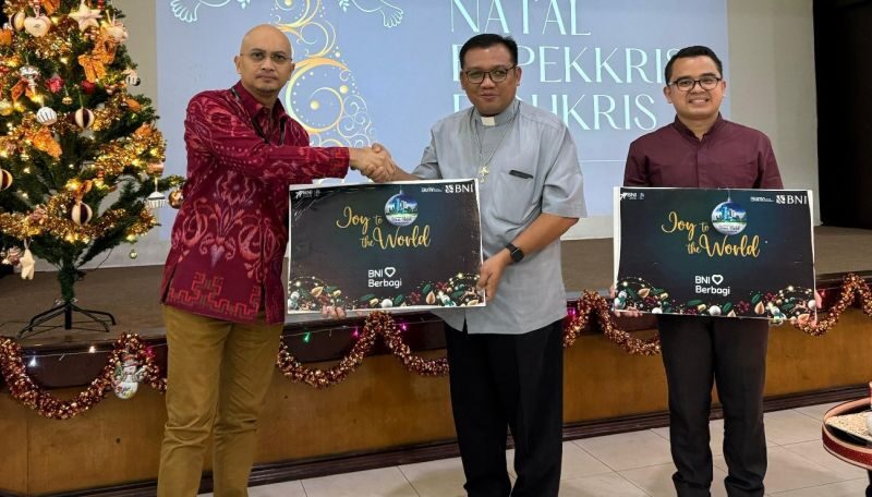 Bank BNI Bagikan 2.500 Paket Pangan kepada Gereja dan Panti Asuhan