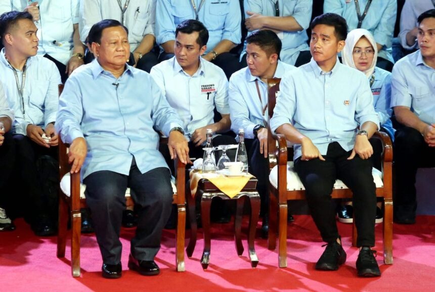 KPU Memberikan Teguran kepada Gibran atas Aksi Bersorak pada Debat Pertama Capres