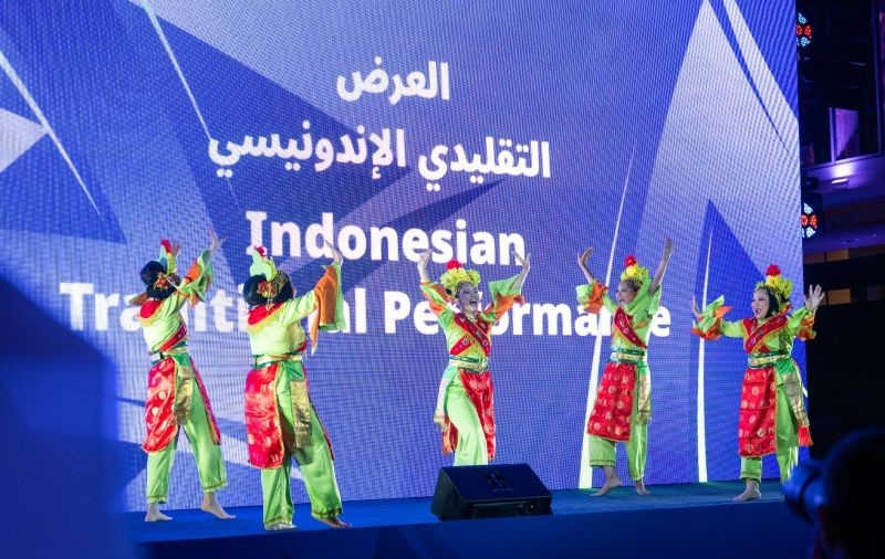 Keindahan Tarian Indonesia Memeriahkan Acara Peluncuran Maskot Piala Asia di Qatar