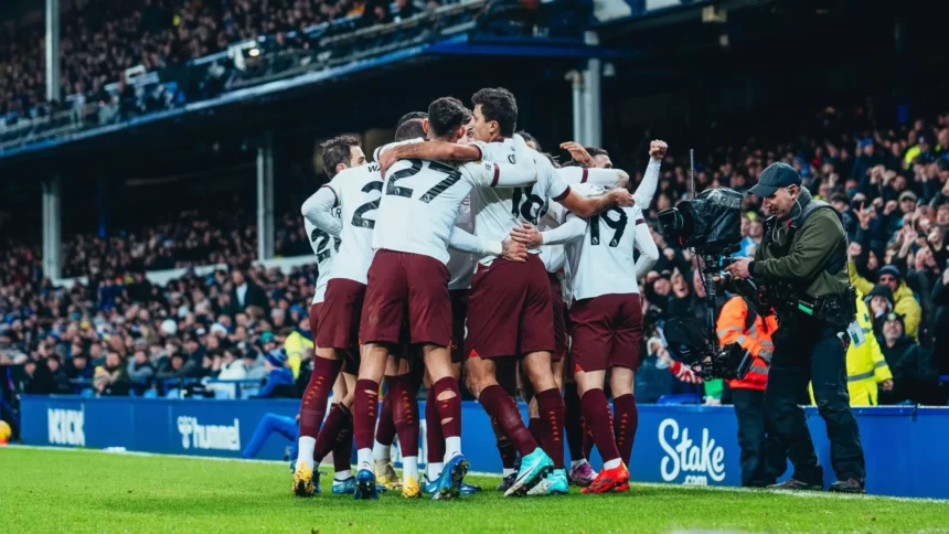 Kemenangan Comeback Manchester City 3-1 atas Everton