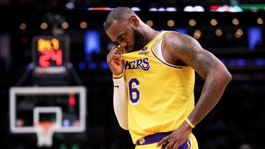 LeBron Absen pada Pertandingan Lakers vs Timberwolves Akibat Cedera