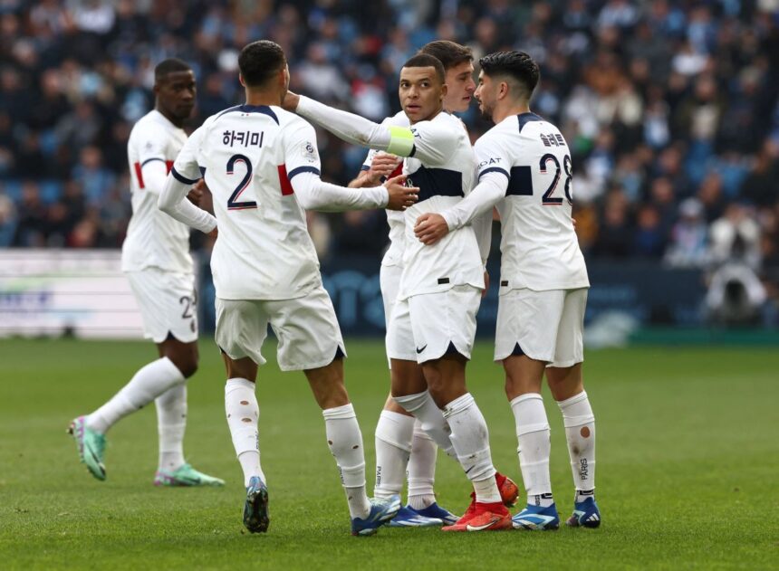 PSG Raih Kemenangan 2-0 di Stadion Le Havre dan Tempati Puncak Klasemen