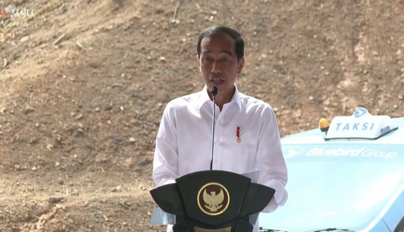 Presiden Jokowi Resmikan Transportasi Publik Berbasis Lingkungan di IKN