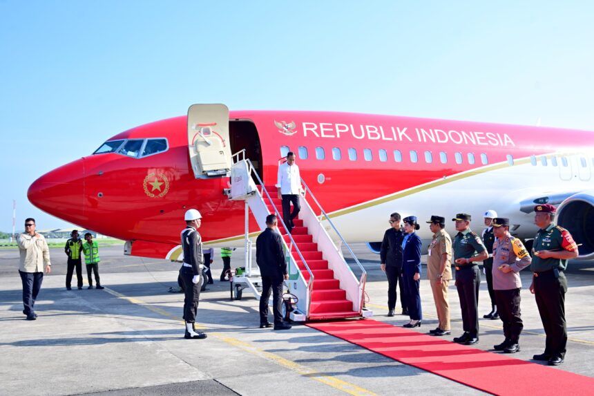 Presiden Kunjungi Jawa Tengah Menanam Padi dan Meresmikan Terminal