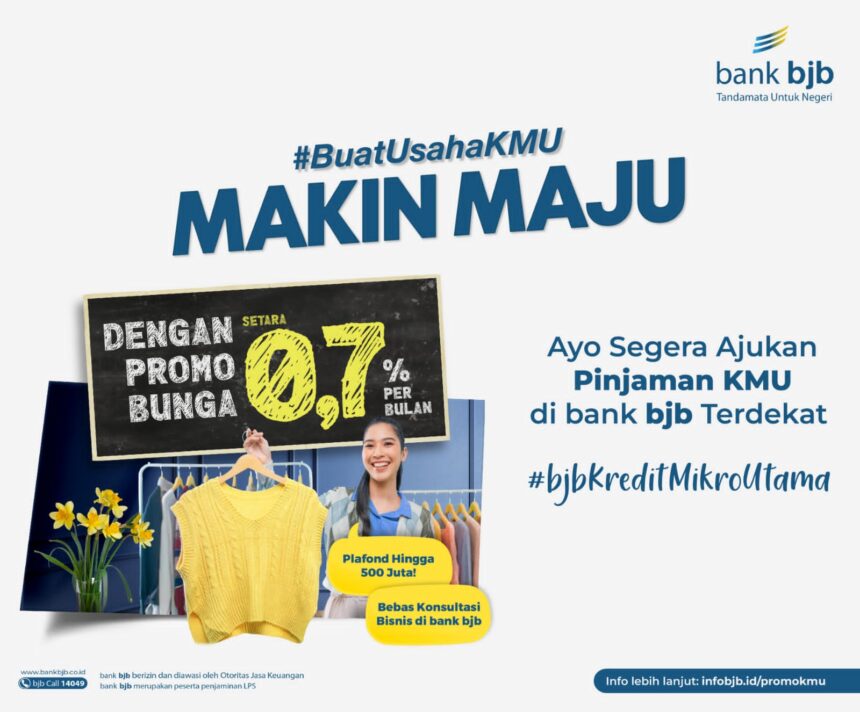 Program Pembiayaan Bank bjb dengan Tingkat Bunga Khusus Hingga Awal Tahun