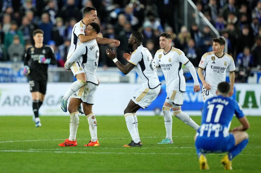 Real Madrid Kuasai Puncak Klasemen setelah Menang 1-0 Lawan Alaves