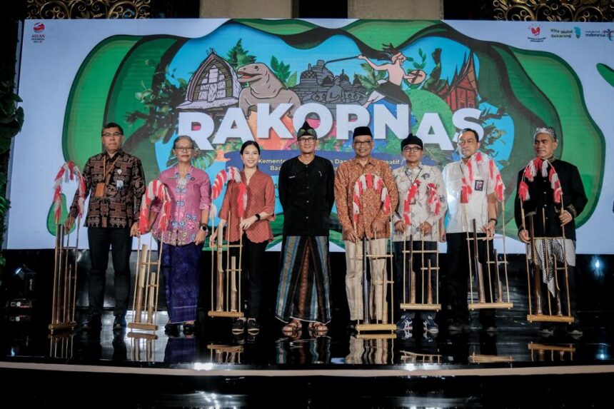 Sandiaga Uno Berharap Rakornas Parekraf Menguatkan Kolaborasi dengan Pihak Terkait