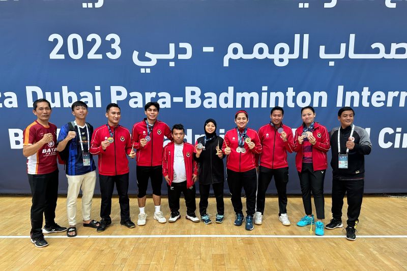 Tim Bulu Tangkis Indonesia Raih 7 Medali dalam Kejuaraan Dubai