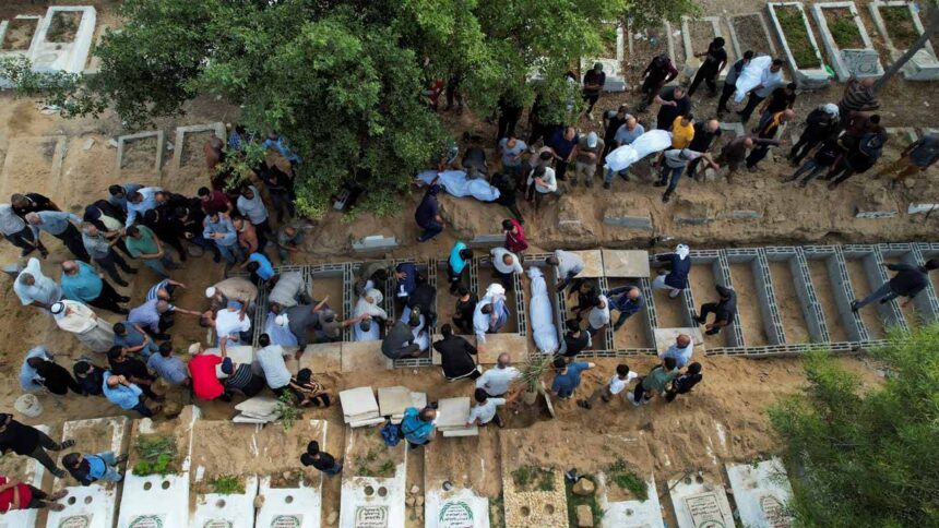100 Jasad Warga Palestina yang Dicuri oleh Israel Dikubur Secara Massal