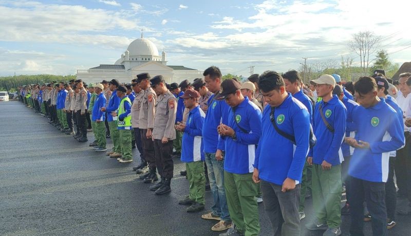 2.300 Personel Gabungan Mengikuti Apel Pengamanan Pemilu 2024