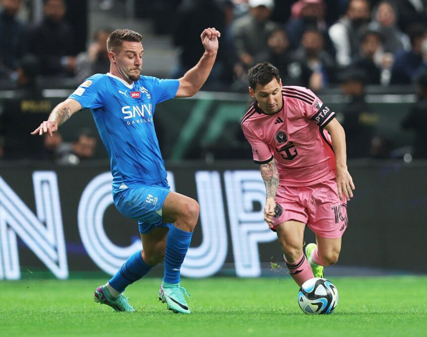 Al Hilal vs Inter Miami Lionel Messi dan Rekan-Rekan Alami Kekalahan Tipis 3-4