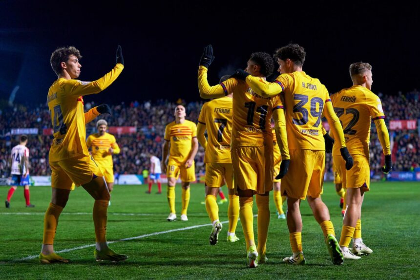 Barcelona Menang 3-2 dalam Copa Del Rey Melawan Barbastro
