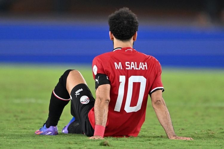 Cedera Mohamed Salah, Ditarik Keluar dalam Pertandingan Mesir vs Ghana
