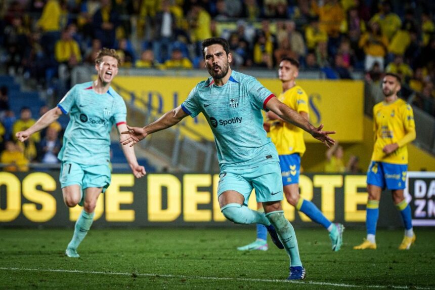 Dramatis! Ilkay Gundogan Sempurnakan Penalti, Barcelona Menang 2-1 Melawan Las Palmas