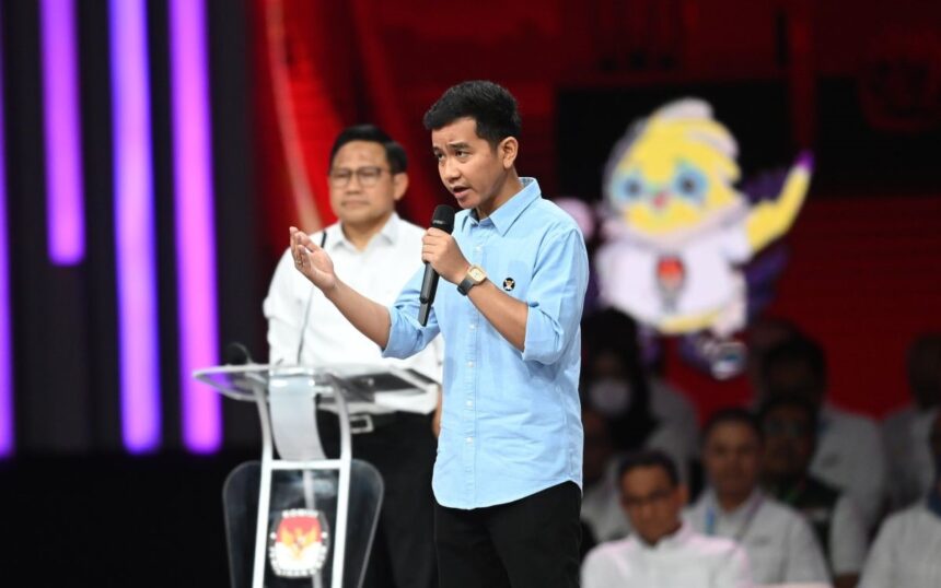 Gibran Tetap Fokus pada Konsep Hilirisasi dalam Debat Ke-4 Pilpres