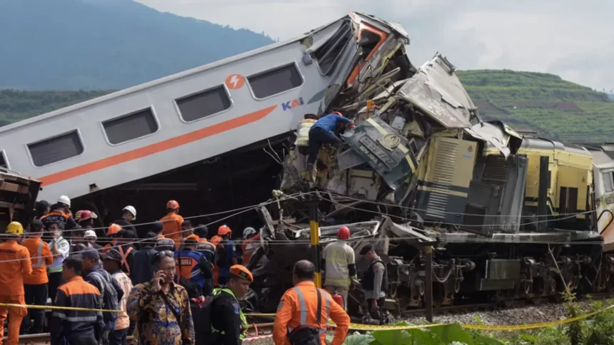KAI Konfirmasi Keselamatan Seluruh Penumpang dalam Kecelakaan Kereta Api