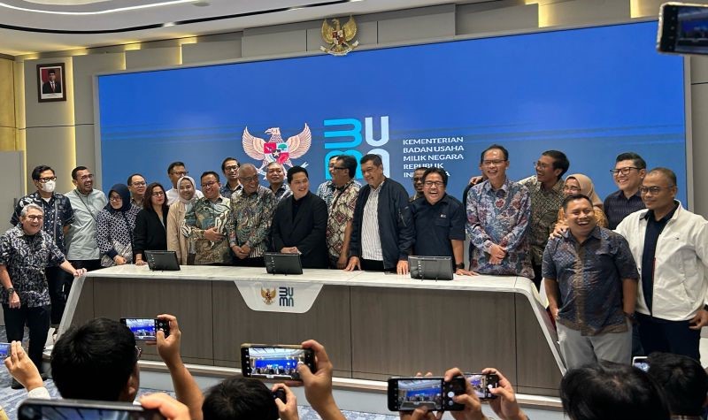 Kementerian BUMN Meresmikan Media Center sebagai Dukungan untuk Keterbukaan Informasi