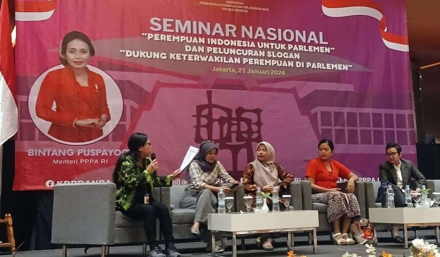 Kementerian PPPA Meluncurkan Tagar Dukung Keterwakilan Perempuan di Parlemen