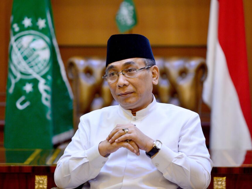 Ketua Umum PBNU Klarifikasi Tidak Terlibat dalam Dukungan Capres pada Pemilu 2024