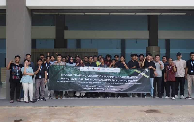 Korea dan Indonesia Gelar Pelatihan Pemetaan Pesisir Menggunakan Drone