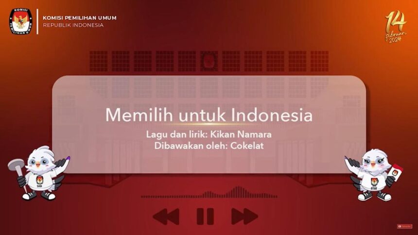 Lirik dan Chord Terlengkap Jingle Pemilu 2024 untuk Pemilihan Umum