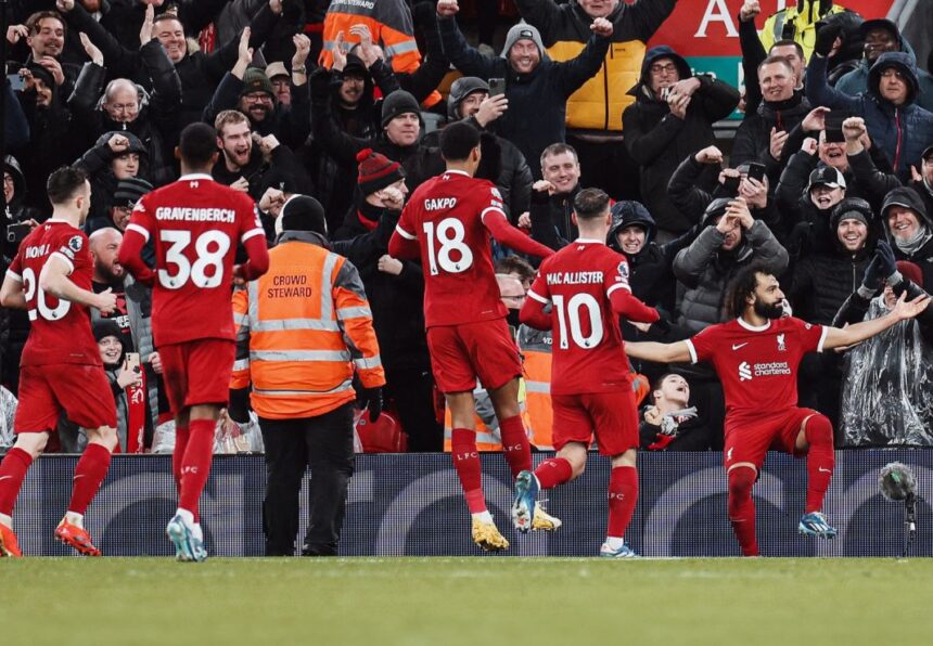 Liverpool Menang 4-2 atas Newcastle untuk Memperkuat Posisi Puncak Klasemen