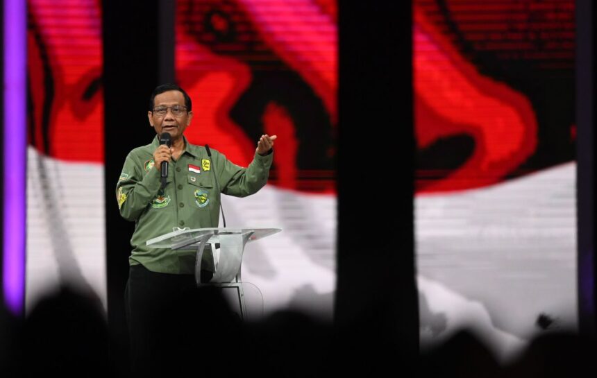 Mahfud Md Rutin Menyentuh Isu Impor dan Data dalam Debat Cawapres