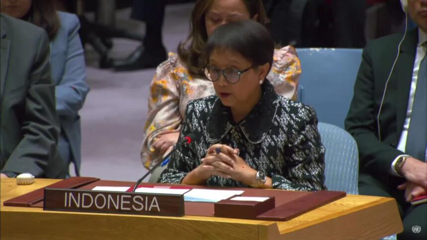 Menlu Retno Lakukan Walk Out Saat Israel Menyampaikan Pernyataan di Dewan Keamanan PBB