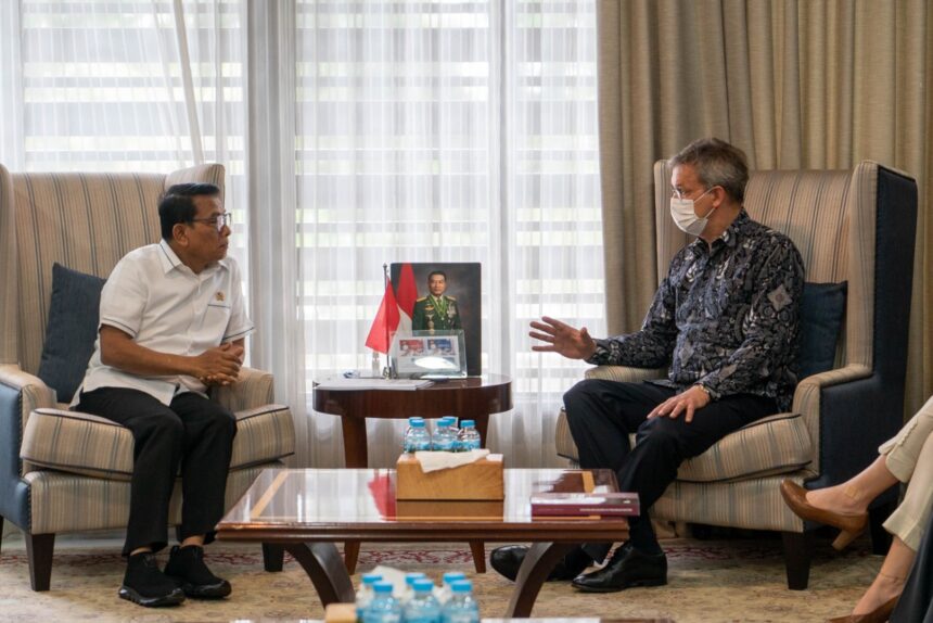Moeldoko Menerima Kunjungan Dubes Uni Eropa untuk Bahas Negosiasi IEU-CEPA