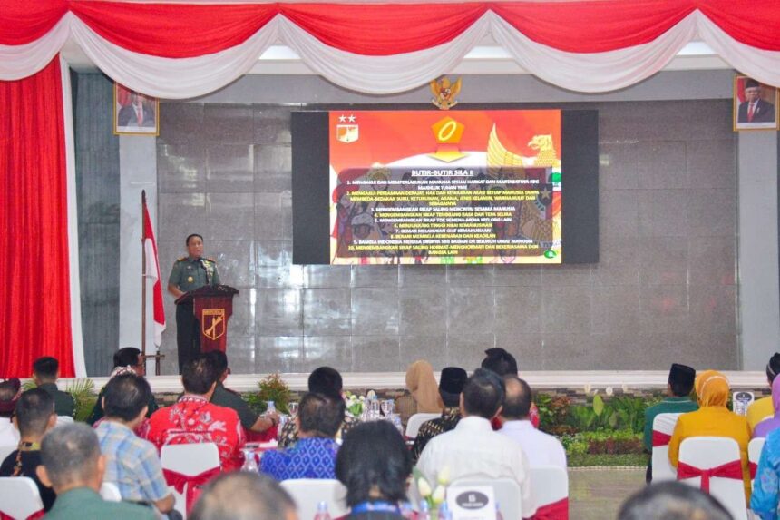 Pangdam Mengajak Seluruh Pihak untuk Menjaga Persatuan dalam Mewujudkan Pemilu Damai