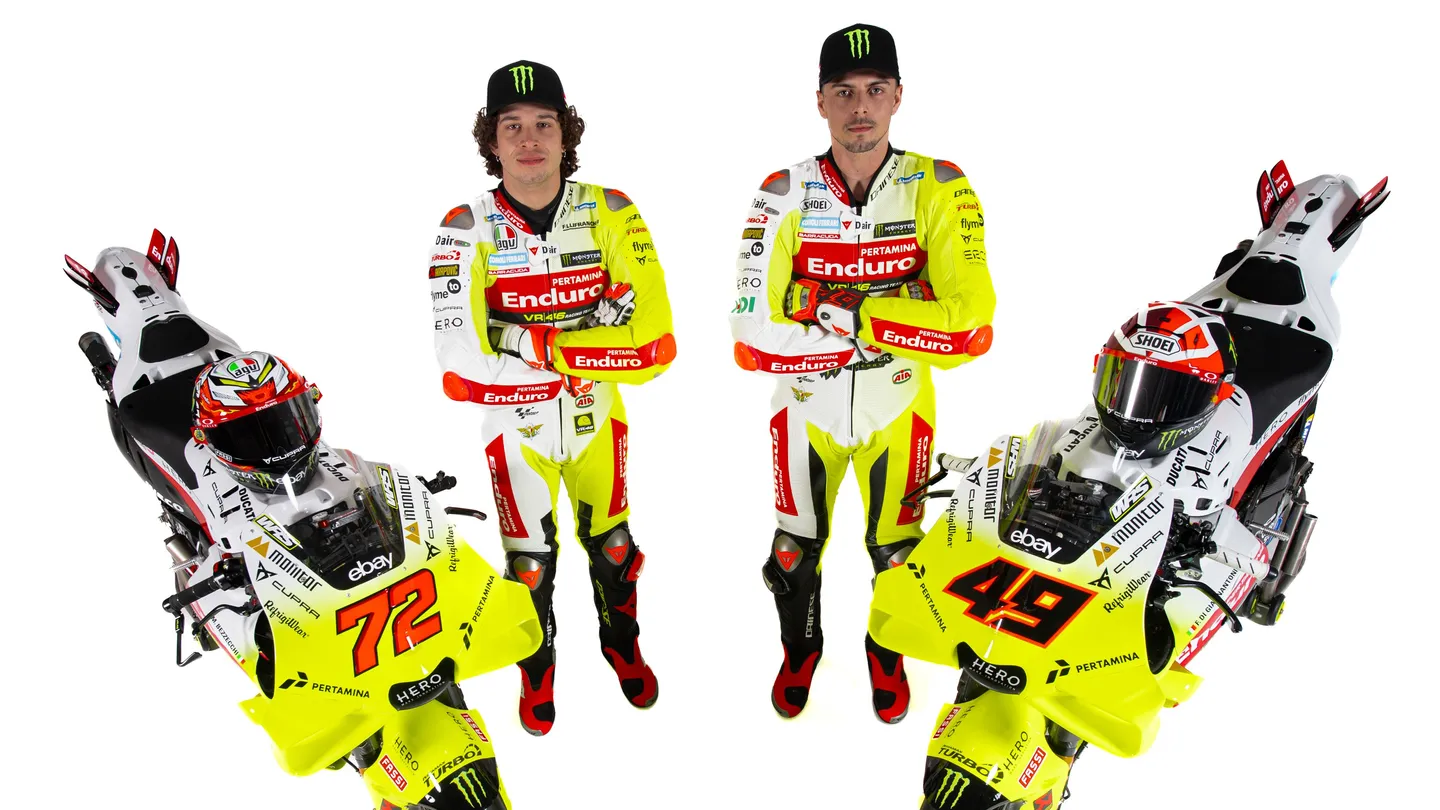 Pertamina Enduro VR46 Sajikan Warna Kuning yang Mencolok untuk Musim 2024