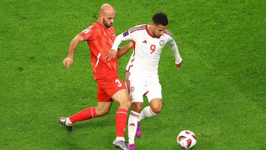 Pertandingan Antara Palestina dan Uni Emirat Arab Berakhir dengan Skor 1-1