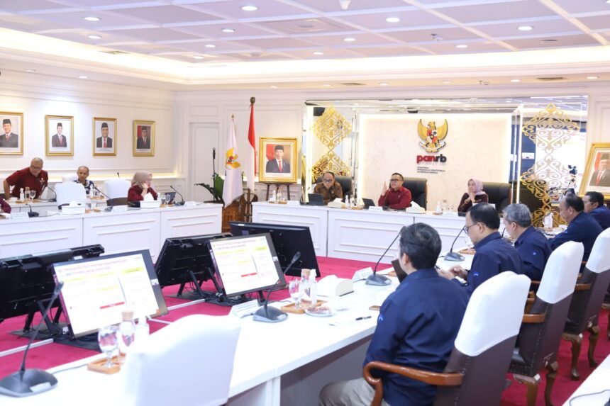 Pertemuan MenPANRB dan MenKominfo Bahas Cepatnya Pembangunan Portal Nasional