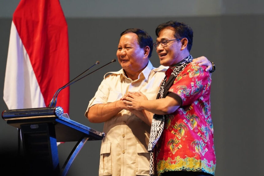 Prabowo Kepada Budiman Sudjatmiko : Sorry Man, Dulu Gue Kejar-Kejar Elu...