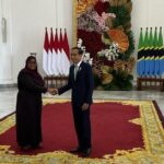 Presiden Joko Widodo Menerima Kunjungan Presiden Tanzania di Istana Bogor